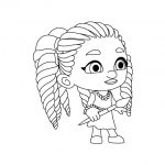 Super Monsters Zoe Walker Colouring Page