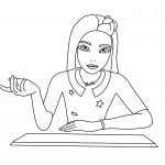 barbie coloring pages