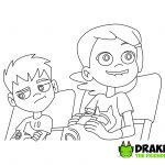 Ben 10 Coloring Page