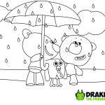 Be-Be-Bears Coloring Page