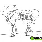 Cloudy with a Chance of Meatballs Coloring Page
