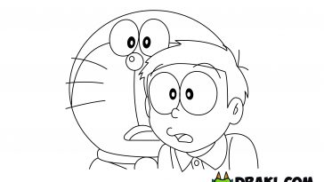 Doraemon Coloring Page