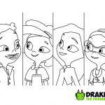 Fantasy Patrol Coloring Page