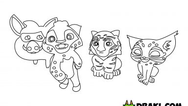 Leo &amp; Tig Coloring Page Archives - DRAKL