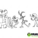 New Looney Tunes Coloring Page
