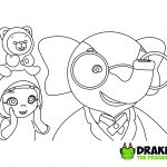 Rainbow Ruby Coloring Page