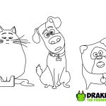 The Secret Life of Pets Coloring Page