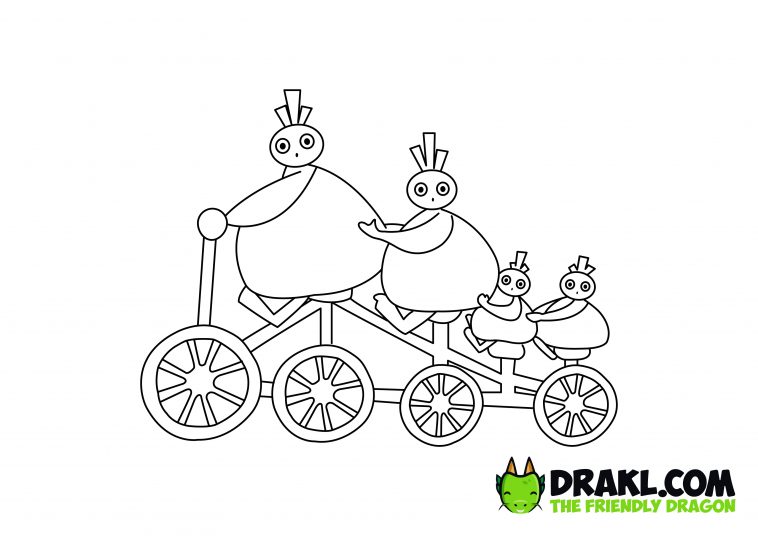 Twirlywoos Coloring Page