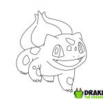 Bulbasaur Pokemon Coloring Page