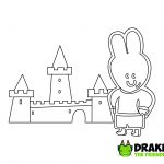 Louie Draw Me a Castle Coloring Page