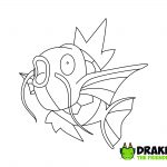 Magikarp Pokemon Coloring Page